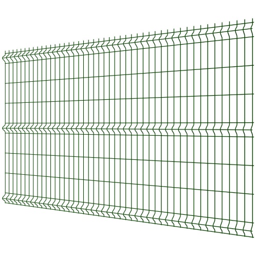 Панель LIGHT 1,53х2,50м RAL6005 Зеленый Мох сварная 3Д сетка гиттер